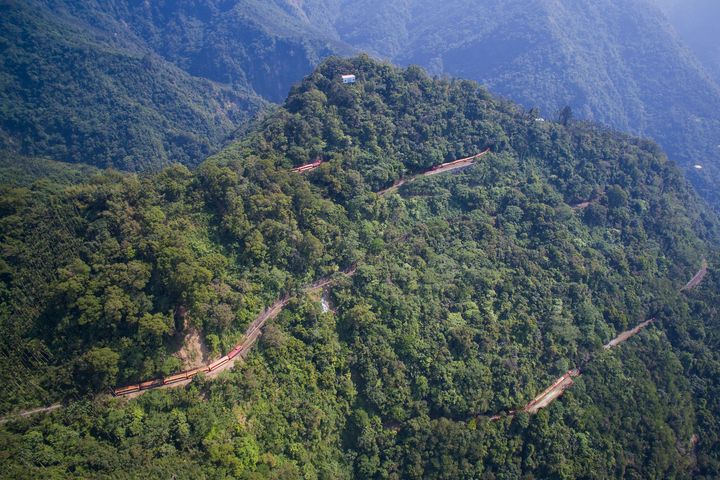 ▲獨立山螺旋形路線。　圖：林鐵及文資處-賴國華／提供