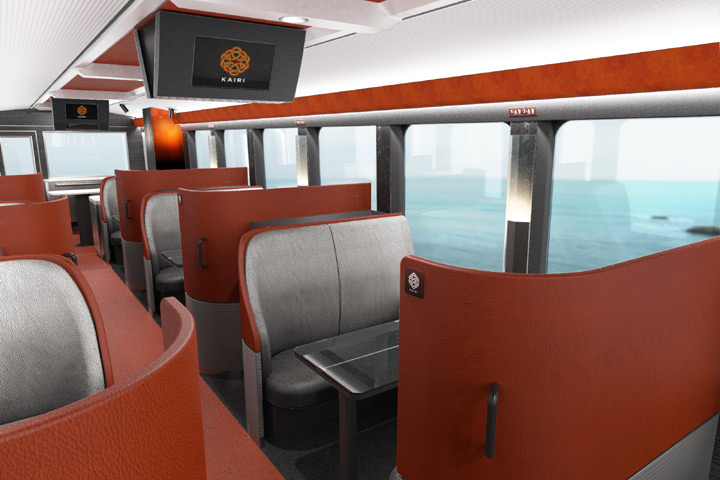 ▲4號車廂寬敞舒適的座位。　圖：JR東日本旅客鐵路株式會社／提供