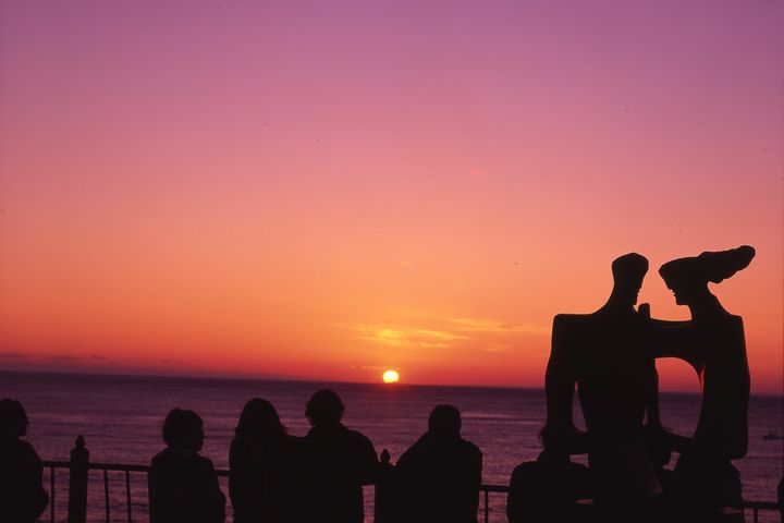 ▲戀人岬上可賞染紅的夕陽美景。　圖：美好伊豆創造中心／提供