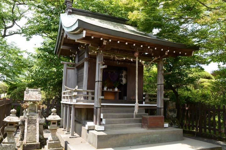 ▲古色古香的葛城神社。　圖：美好伊豆創造中心／提供