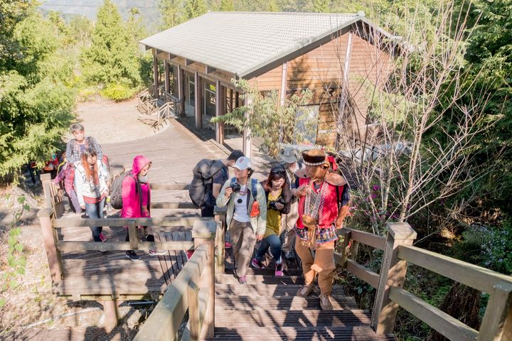 ▲來吉部落導覽-神話步道。　圖：阿里山國家風景區管理處／提供