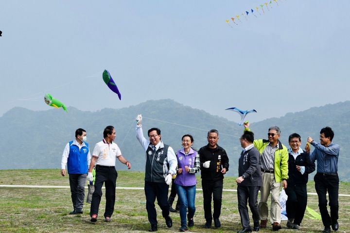 ▲2022年風箏節以「鯨奇之旅」為主題，洋溢滿滿海洋元素。　圖：桃園市政府觀光旅遊局／提供