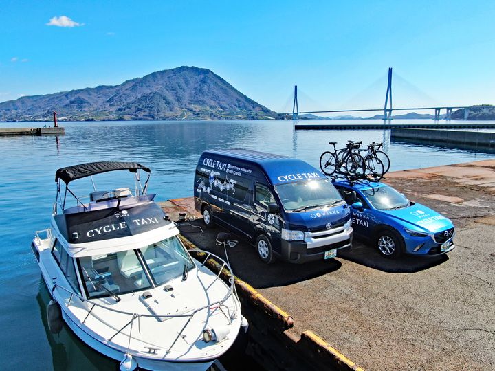 ▲島波海道海上計程車有專屬港口。　圖：愛媛縣觀光國際課／提供