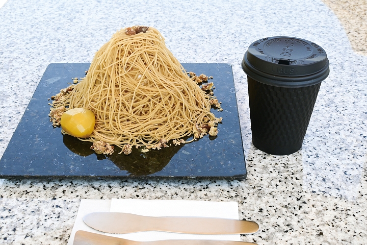 ▲U-A cafe蒙布朗－優質蒙布朗。　圖：日本笠間台灣辦事處／提供
