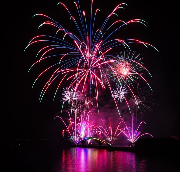 ▲每年夏天，萬眾矚目的離島煙火秀就在澎湖。　圖：shutterstock／來源