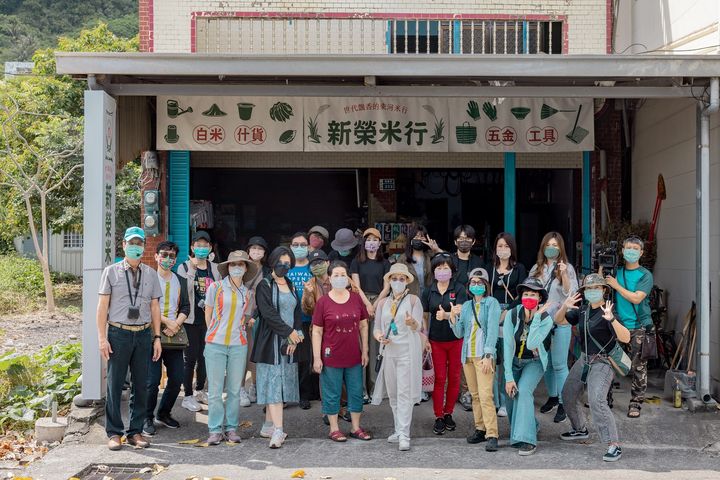 東河舊街上的新榮米行。　圖：東部海岸國家風景區管理處／提供