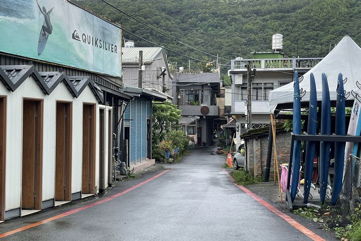 ▲外澳衝浪一條街。　圖：東北角暨宜蘭海岸國家風景區管理處／提供