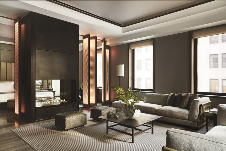 ▲Aman New York, USA-Aman Suite。　圖：安縵紐約（Aman New York）／提供