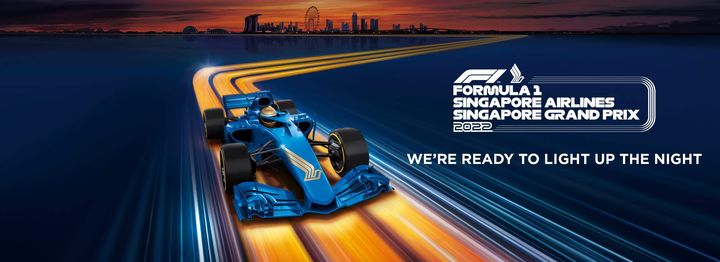 ▲2022 F1 新加坡大獎賽將於9／30登場。　圖：新加坡航空／提供