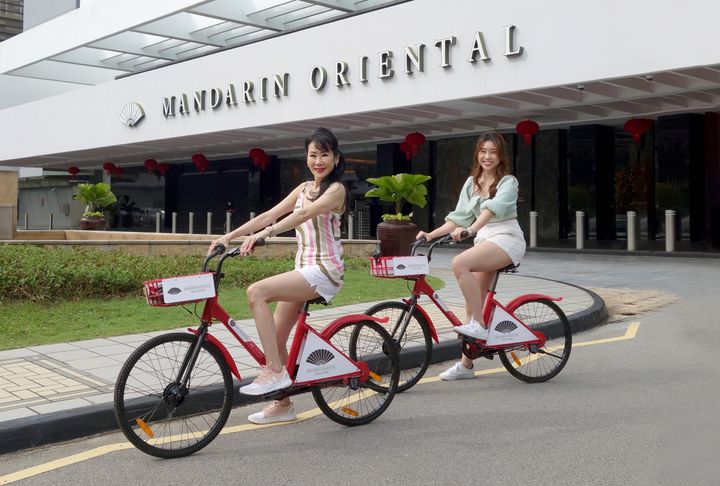 ▲Mandarin Oriental, Singapore_Bikecation。　圖：文華東方酒店／提供