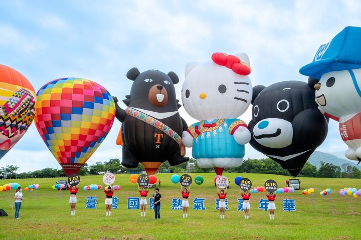 熱氣球為你加油！臺灣國際熱氣球嘉年華7/2台東登場 