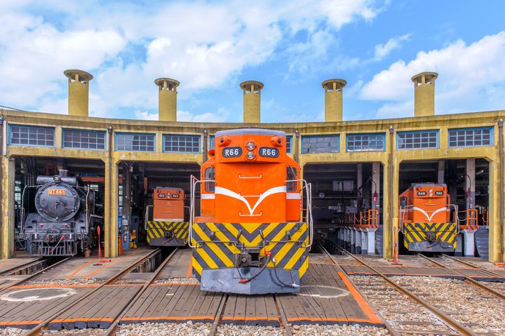 ▲彰化火車頭旅館-扇形車庫。　圖：shutterstock／來源