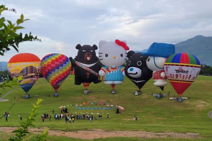 2022臺灣國際熱氣球嘉年華，將於7/2在鹿野高台登場。　圖：臺東縣政府交通及觀光發展處／提供