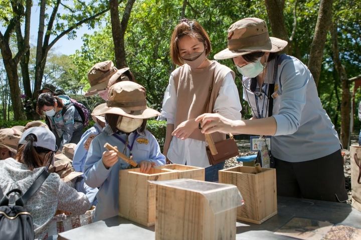 ▲從園區生態到水上、陸域活動，滿足不同年齡層的小朋友。　圖：尖山埤江南渡假村／提供