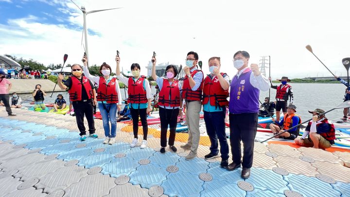 ▲「彰濱～海FUN一夏」慶安水樂園活動正式開幕。　圖：彰化縣政府城觀處／提供