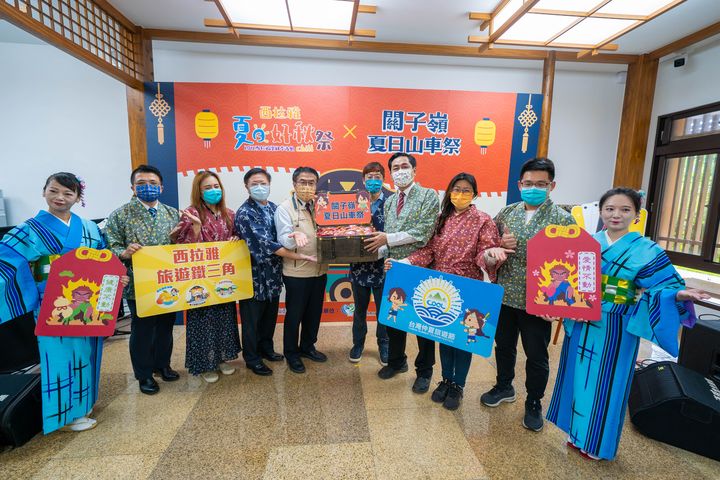 ▲關子嶺夏日山車祭記者會。　圖：西拉雅國家風景區管理處／提供