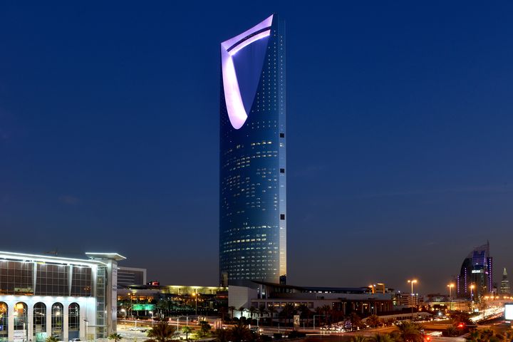 ▲沙烏地阿拉伯首都利雅德，拔地而起的摩天大樓–王國中心。　圖：沙烏地阿拉伯旅遊局／提供