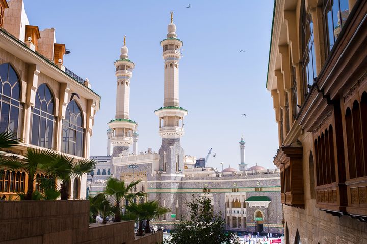 ▲麥加禁寺（大清真寺）是從古至今穆斯林必訪的朝聖地　圖：沙烏地阿拉伯旅遊局／提供
