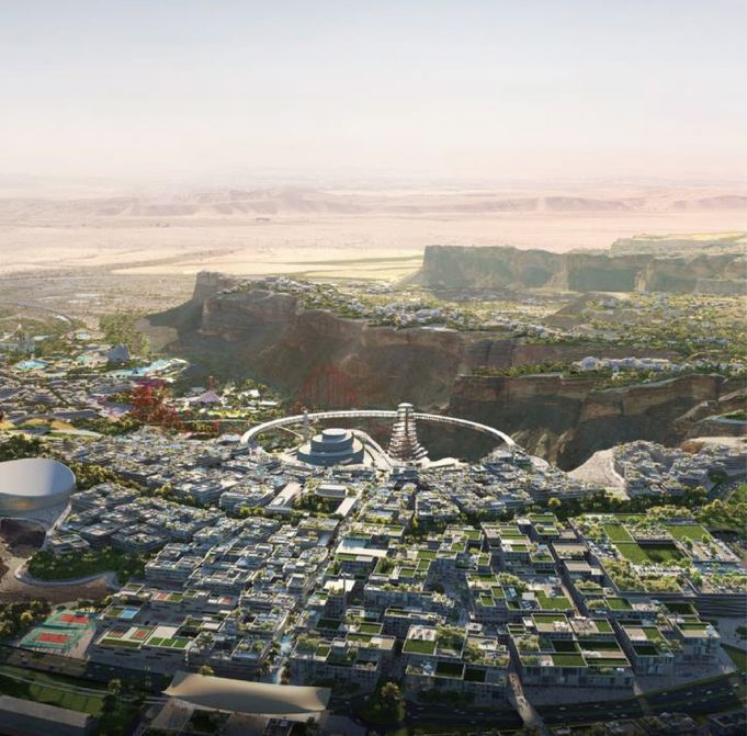 ▲「新未來城」（NEOM），是零碳排的生態城市，沙國希望藉此增加就業機會、吸引遊客到訪　圖：沙烏地阿拉伯旅遊局／提供
