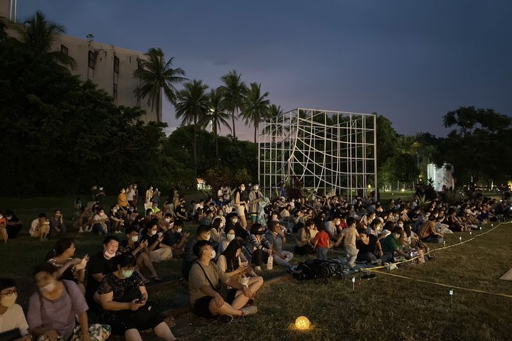 ▲臺東最美星空音樂會體驗場，7/30於臺東市舊站特區登場。　圖：臺東縣政府交通及觀光發展處／提供