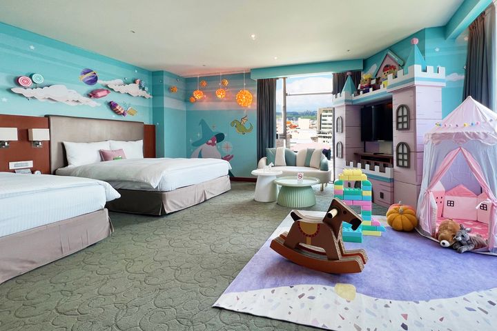 台中港酒店－童話主題房。　圖：旅館公會全聯會／提供
