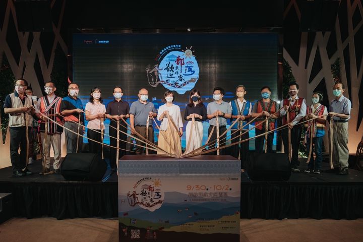 「2022年台灣部落觀光成果嘉年華」宣傳記者會。　圖：阿里山國家風景區管理處／提供