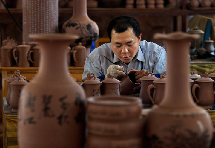 ▲欽州坭興陶製作技藝。　圖：海峽兩岸旅遊交流協會／提供
