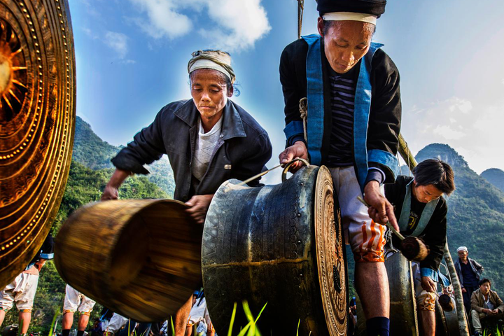 壯族銅鼓習俗。　圖：海峽兩岸旅遊交流協會／提供 