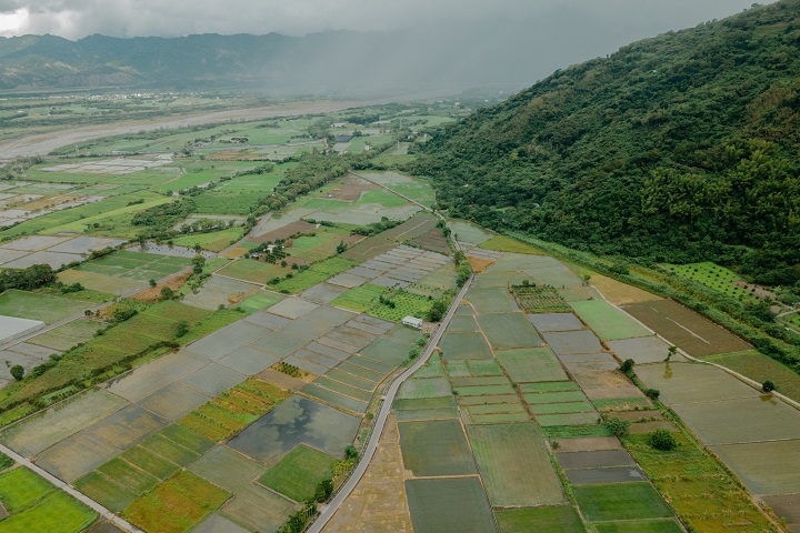 ▲武陵（布古拉夫）部落空拍景色。　圖：台東縣政府原住民族行政處部落經濟科／提供