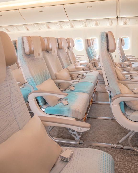 ▲阿聯酋航空榮獲最佳經濟艙，提供旅客舒適美好的飛行體驗。　圖：阿聯酋航空／提供
