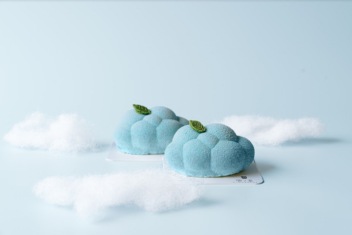 京都視覺系甜點超強，現在流行這款在日本社群掀起話題的雲朵甜點。　圖：株式会社金平堂／提供