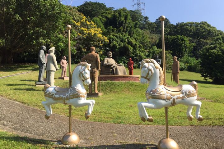 慈湖火舞光影季登場 。　圖：桃園市政府風景區管理處／提供