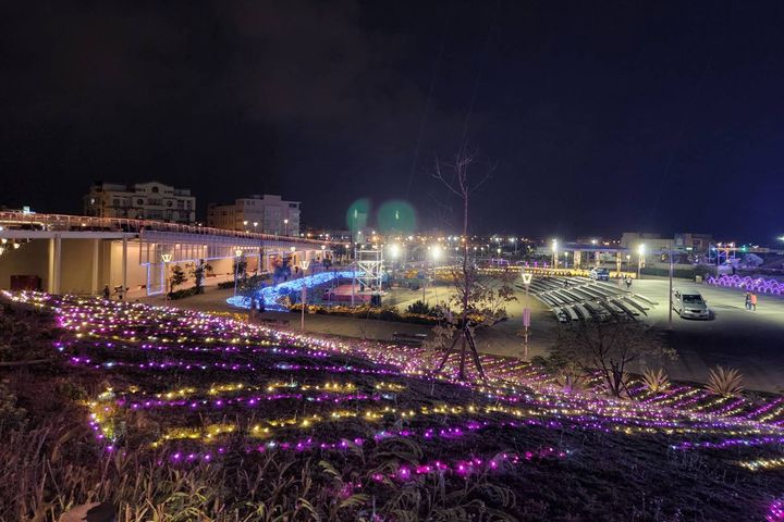 絢爛開幕／澎湖國際燈光藝術節 繽紛燈區5個月共舞