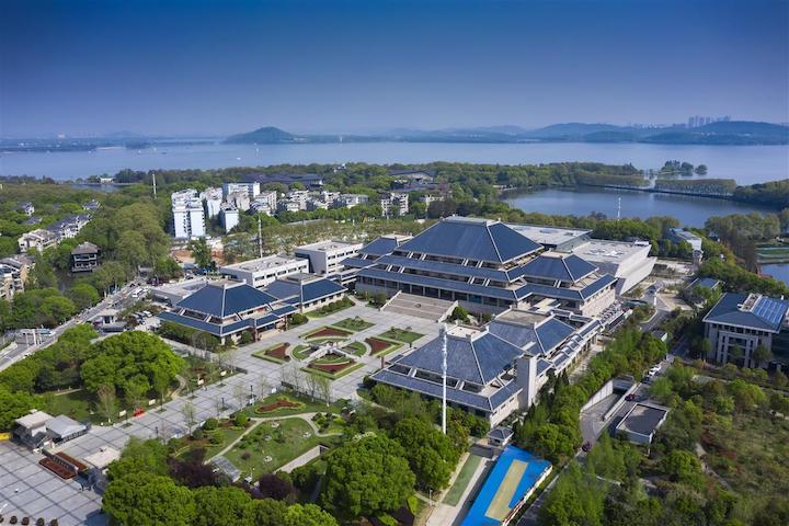 ▲湖北省博物館建築群壯觀巍峨。　圖：湖北日報／來源