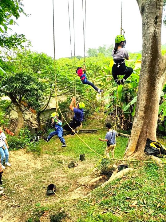 ▲社區體驗遊程，也規劃有生態攀樹體驗。　圖：沐旅時光／提供