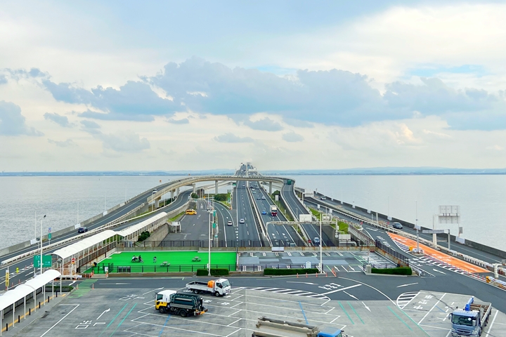 從「海螢火蟲休息站」5樓展望台遠眺360度東京灣美景，早晚各有不同韻味。　圖：向日遊顧問有限公司／來源