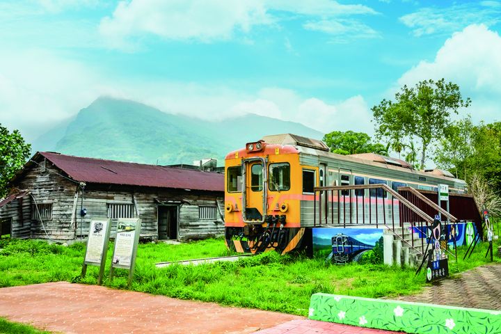 ▲裁撤的車站也能有新生，舊林榮車站變身為林榮社區公園，一窺鐵道往昔痕跡。　圖：花蓮縣政府觀光處 ／提供