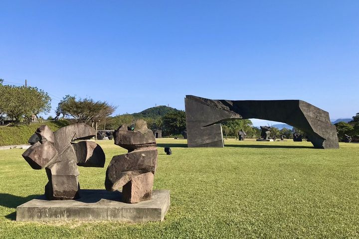 ▲景致優美的朱銘美術館，讓人身心舒暢。　圖：北海岸及觀音山國家風景區管理處／提供