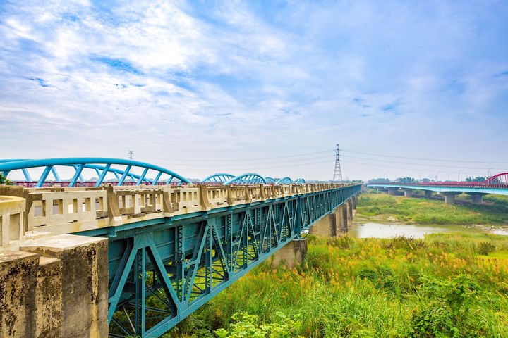 ▲嘉南大圳曾文溪渡槽橋。　圖：西拉雅國家風景區管理處／提供