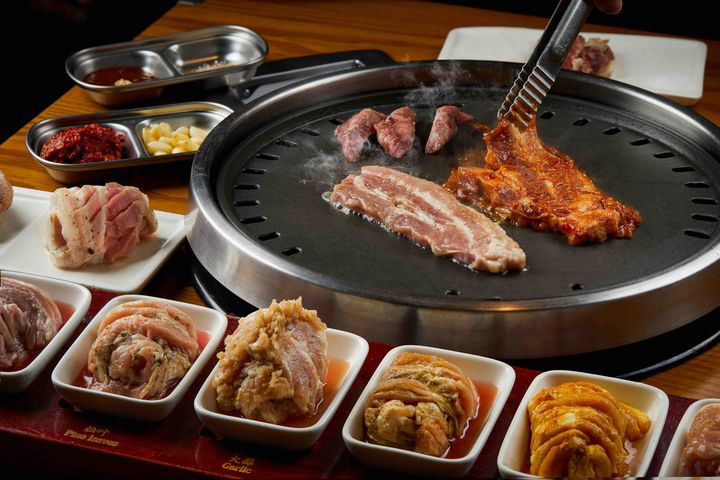 ▲「八色烤肉」深受台灣年輕人的喜愛。　圖：韓國八色烤肉／提供