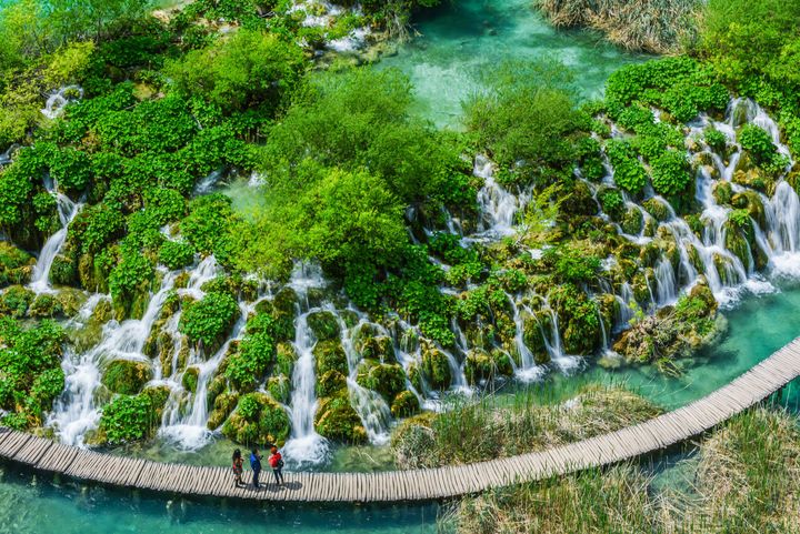 ▲克羅埃西亞鬼斧神工之景-十六湖國家公園。　圖：shutterstock／來源