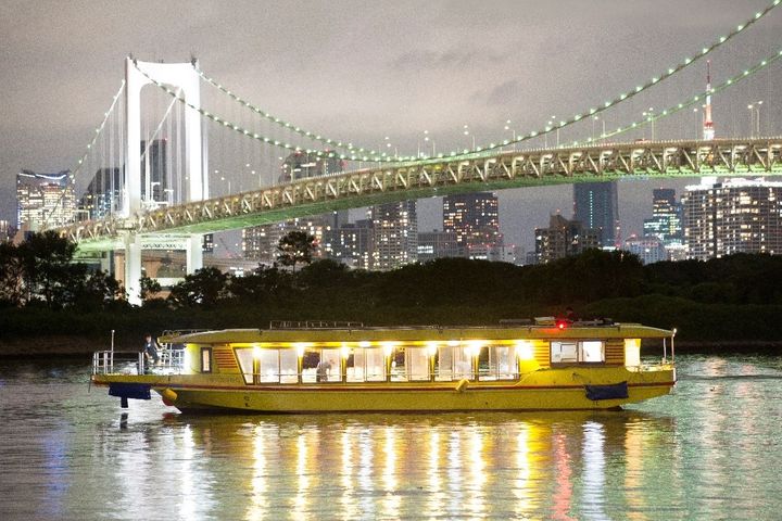 水上視角／搭乘東京特色觀光遊船 盡覽東京晴空塔.彩虹大橋.台場.東京灣美景