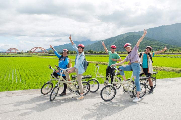 ▲花東縱谷有多處特色獨具的自行車路線，是單車旅遊的好選擇。　圖：花東縱谷國家風景區管理處／提供