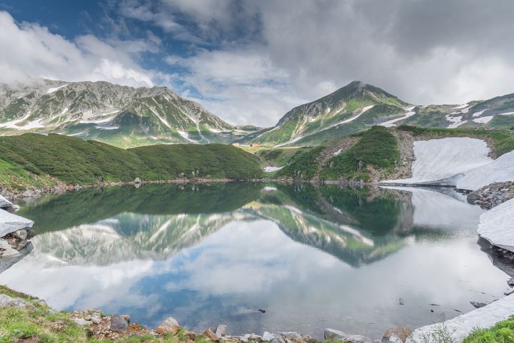 ▲壯觀的立山黑部水庫。　圖：喜鴻假期／提供