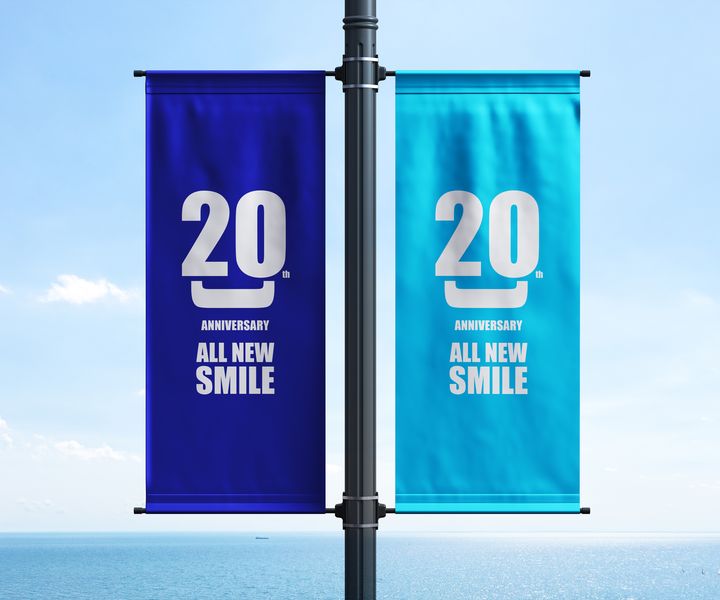 ▲遠雄海洋公園20週年邀請金曲視覺設計師顏伯駿以All New Smile嶄新的笑容為設計靈感。　圖：遠雄海洋公園／提供