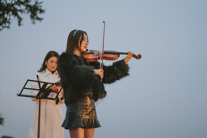 ▲「隅夷處・耀瑞峰－1314迎曦音樂會」－夏那樂團。　圖：阿里山國家風景區管理處／提供