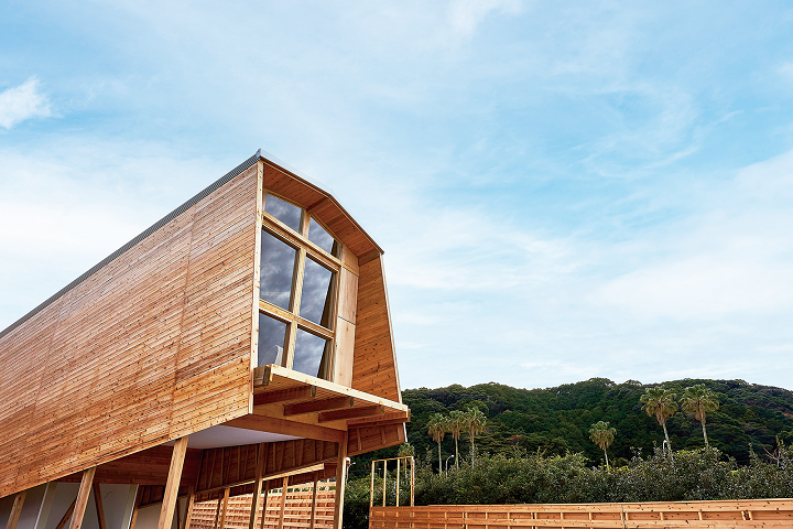 2022年12月26日於和歌山縣太地町開幕的「GLAMPOCEAN Luxe Umi-Kumano」。 圖:And Resort株式會社/提供