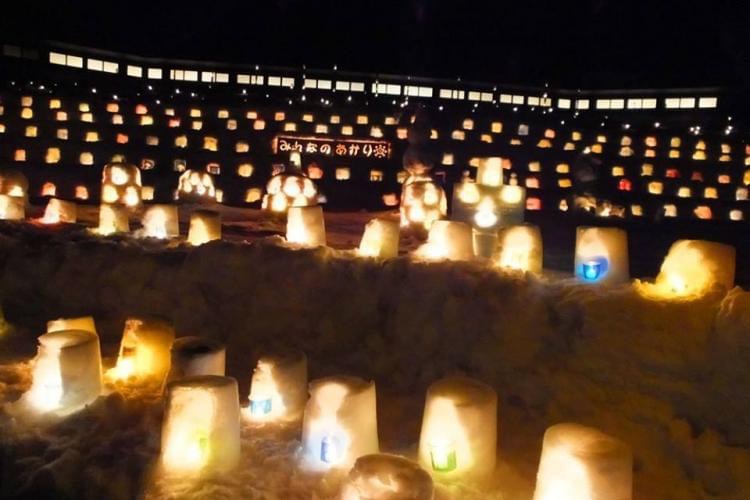 ▲岩手的西和賀町雪燈祭是當地一大盛事，今年將於2/12舉行。　圖：岩手縣／提供