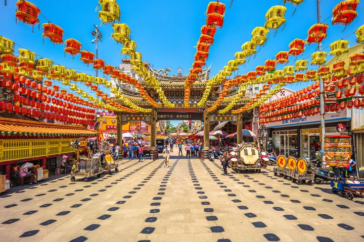 新年期間到彰化鹿港走走，祈福開運。　圖：shutterstock／來源 