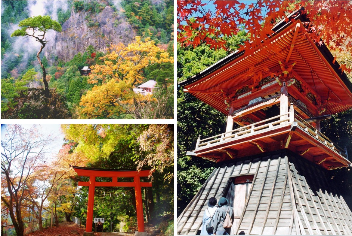 ▲位於鳳來寺山腰的鳳來寺是1300年前由利修仙人所開山的靈山。秋天紅葉時節十分美麗。　圖：愛知縣東三河廣域觀光協議會／提供